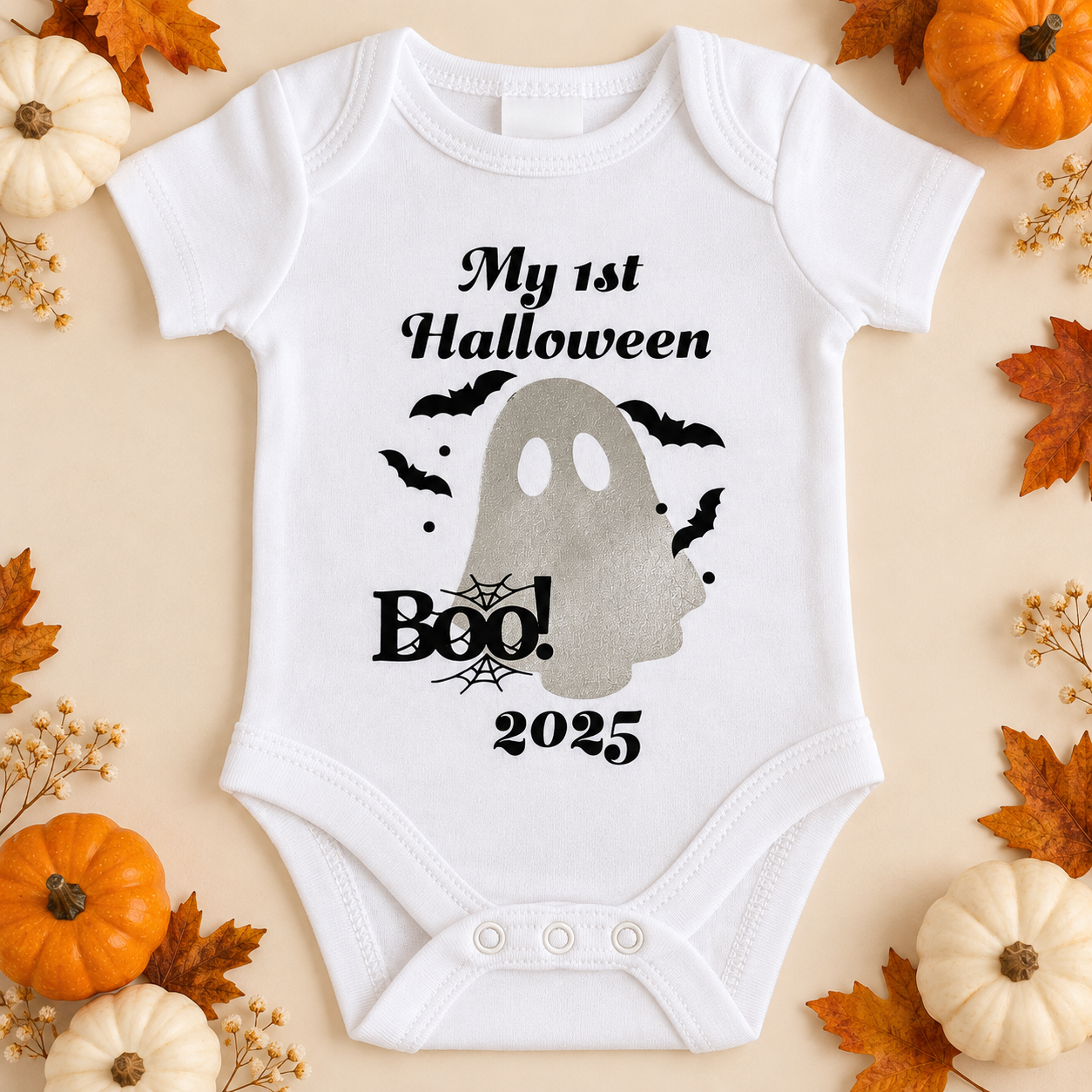 My First Halloween Ghost Onesie