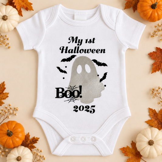 My First Halloween Ghost Onesie