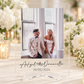 Personalised Anniversary Acrylic Photo Plaque