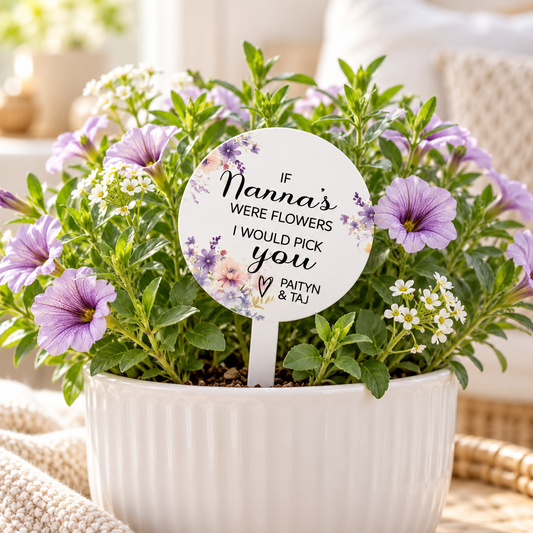 Mum & Nanna Plant Stake