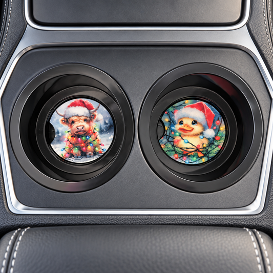 Christmas Car & Cup Holder Coaster