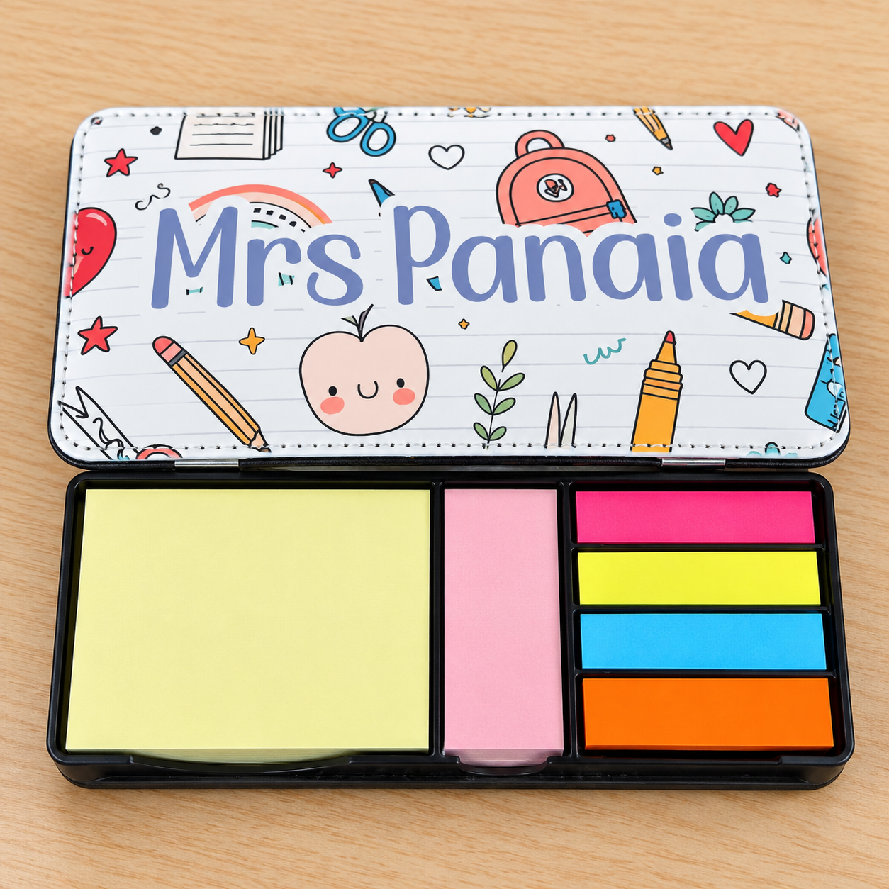 Sticky Notes Memory Personalised Teacher Sticky Note Set – StyleYourWayCreations