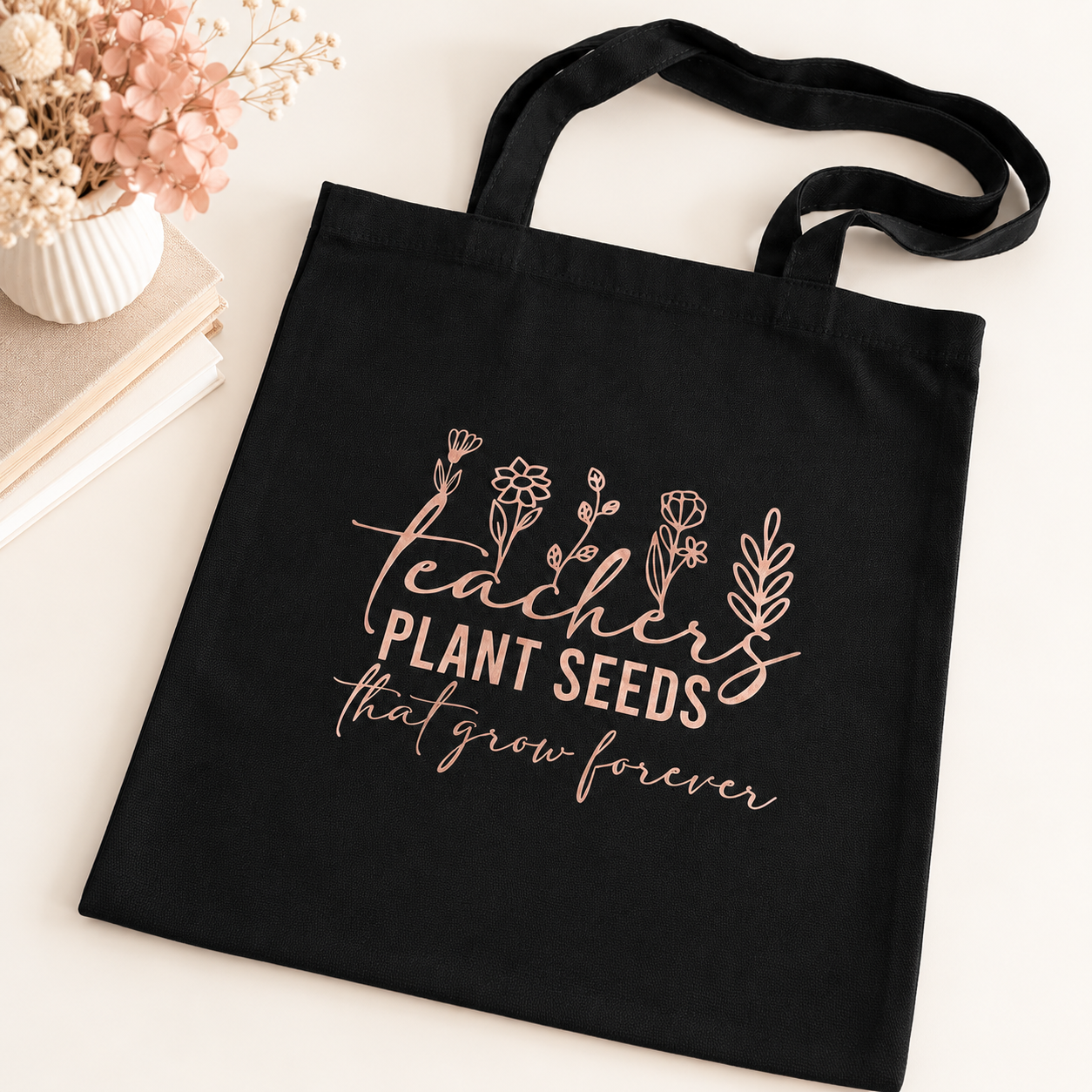 Plant Seeds That Grow Forever – Personalised Tote Bag