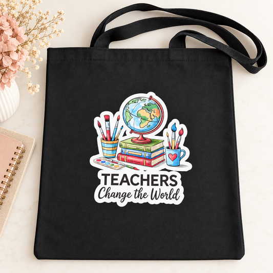 Change the World – Teacher & Educator Tote Bag