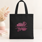 Floral Pencil – Personalised Teacher Tote Bag