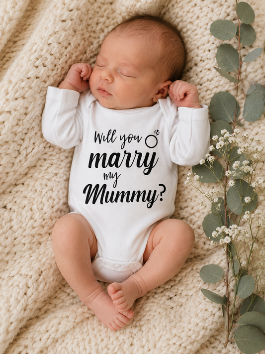 Will you Marry my Daddy/ Mummy Onesie