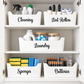 Custom Storage Tub Labels – Self Apply Decals