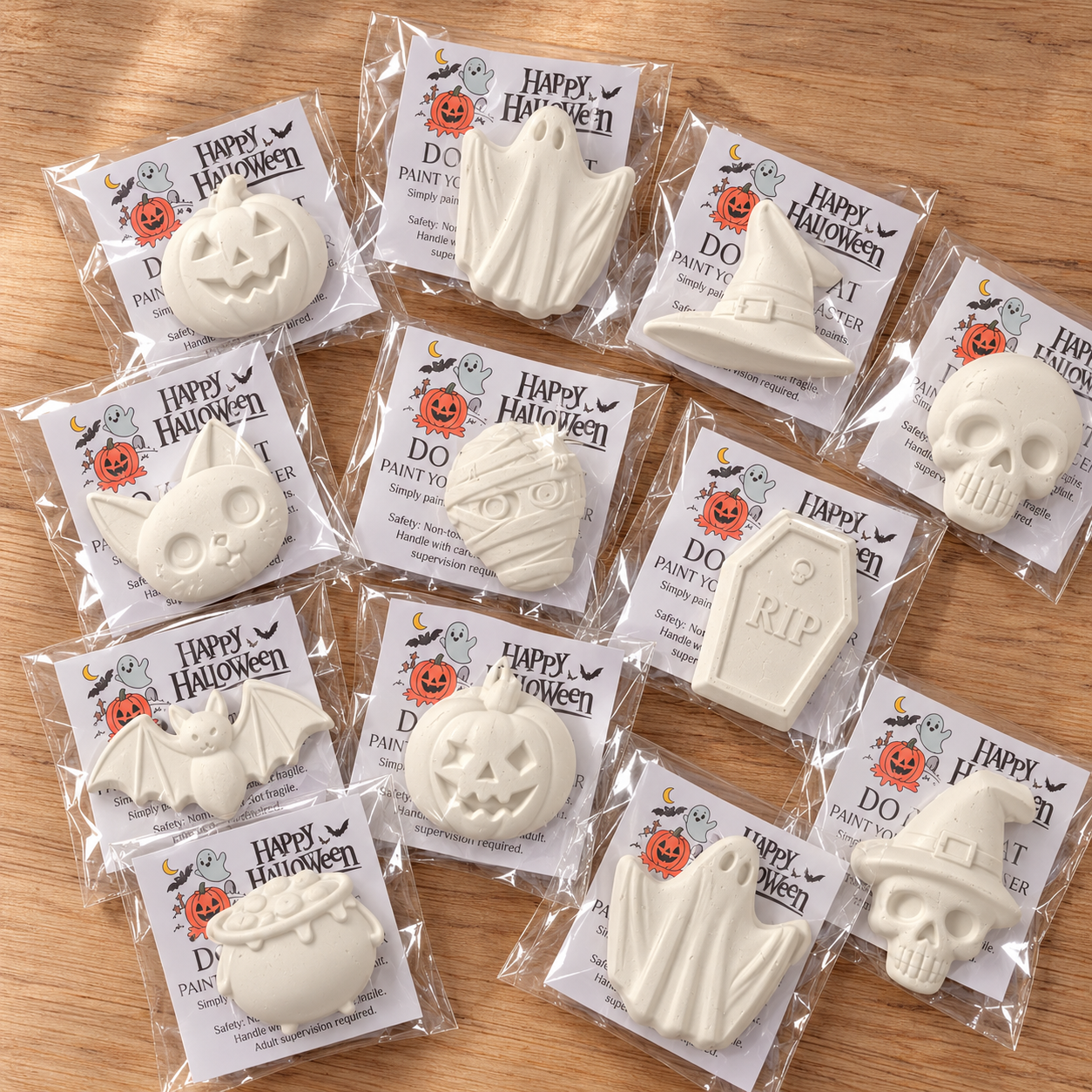 Halloween Plaster Trick or Treat Favours
