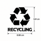 Rubbish & Recycling Bin Decals – Self Apply