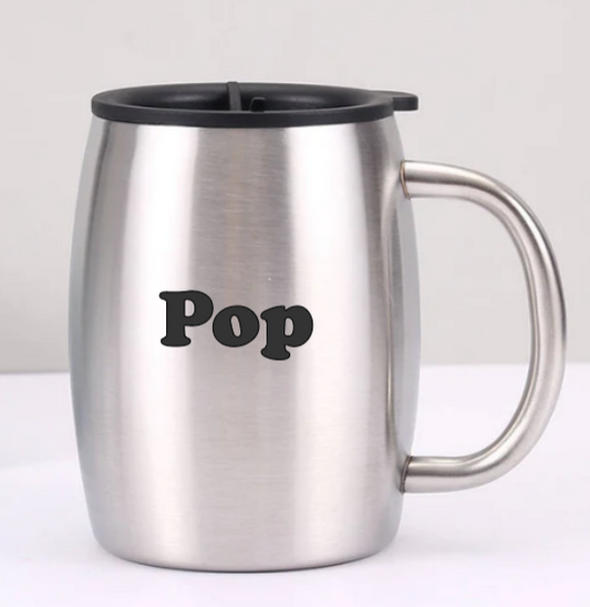 14oz Stainless Steel Coffee Mug