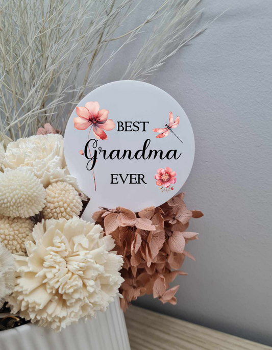 Best Grandma Plant Stake