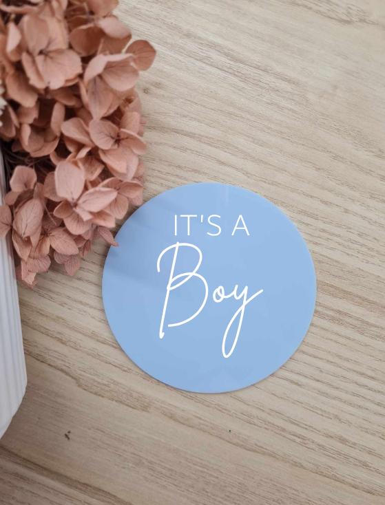 It's a Boy Plaque