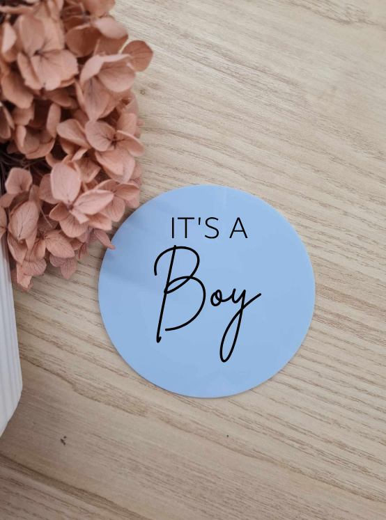 It's a Boy Plaque