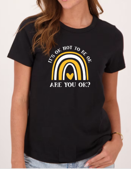 R U OK? Day Shirt - Rainbow