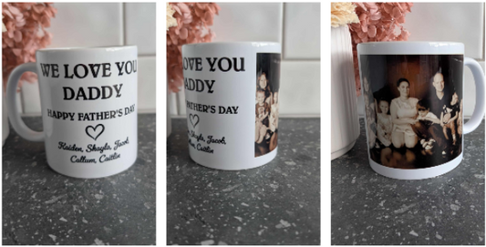 We Love You Father's Day Mug