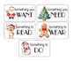 Christmas Gift Tag Sub Designs - I Want Etc