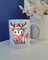 Reindeer Letter Christmas Mug