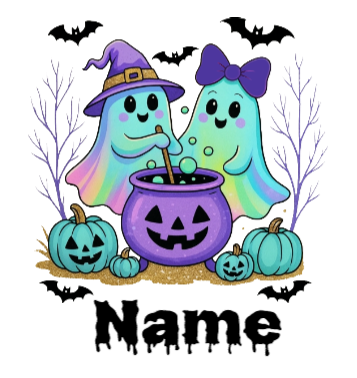 Personalised Halloween Trick or Treat Tote Bag