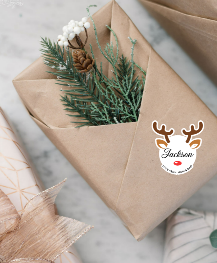Personalised Christmas Stickers