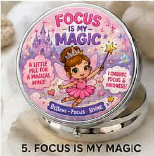 Kids Fun Medication Pill Container