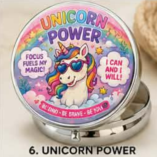 Kids Fun Medication Pill Container