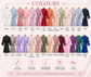 Personalised Satin Lace Robe
