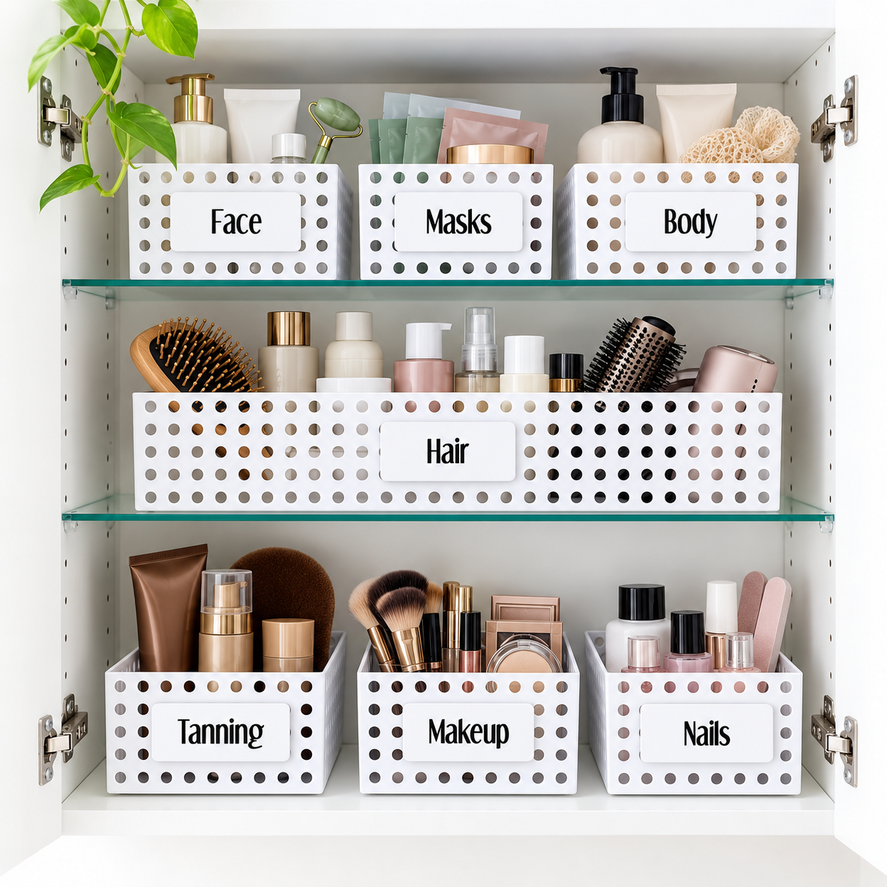 Custom Acrylic Storage Tags – 9cm × 5cm