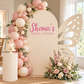 Personalised Event Backdrop Sticker / Decal