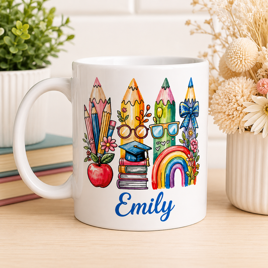 Bright Classroom Personalised Teacher Mug