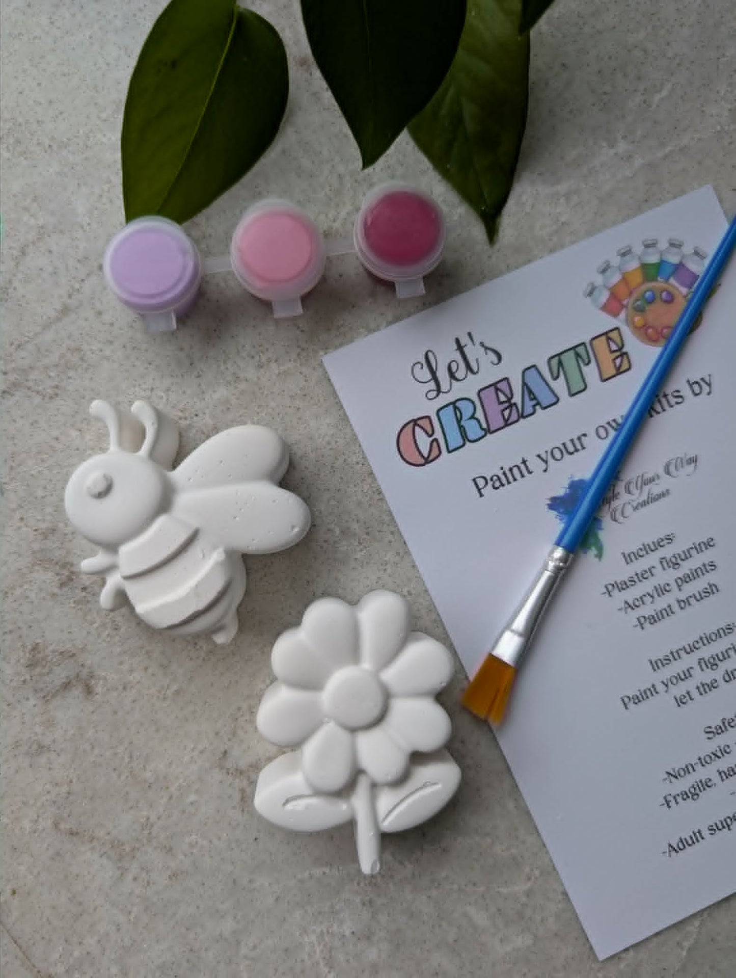 Plaster Painting Kits - Bulk Party Packs