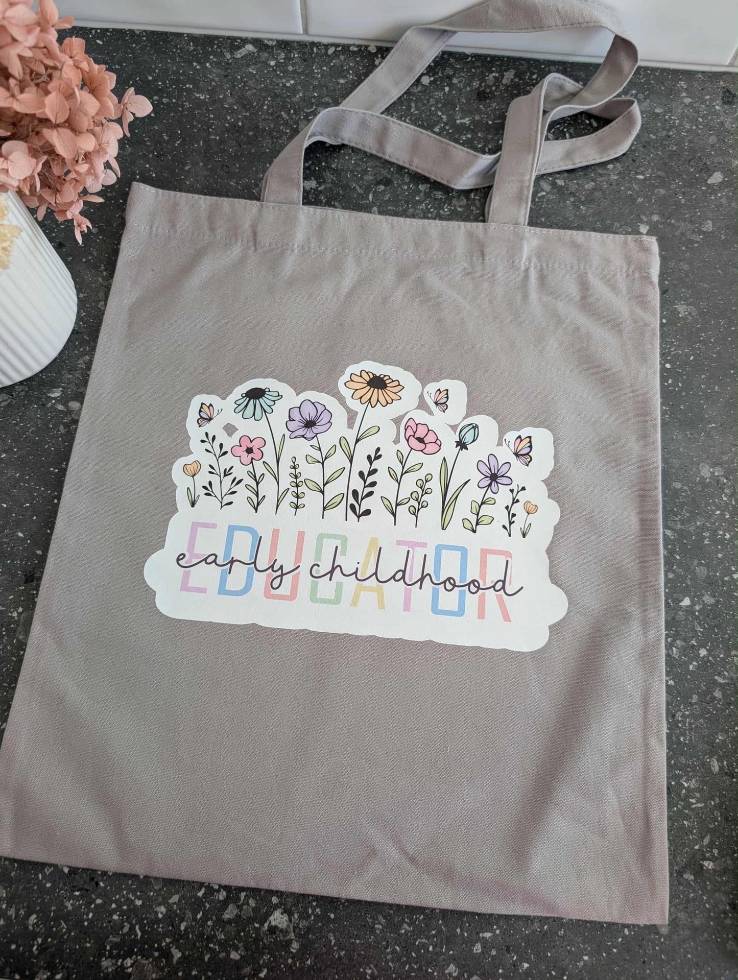Tote Bag - Flowers Growing