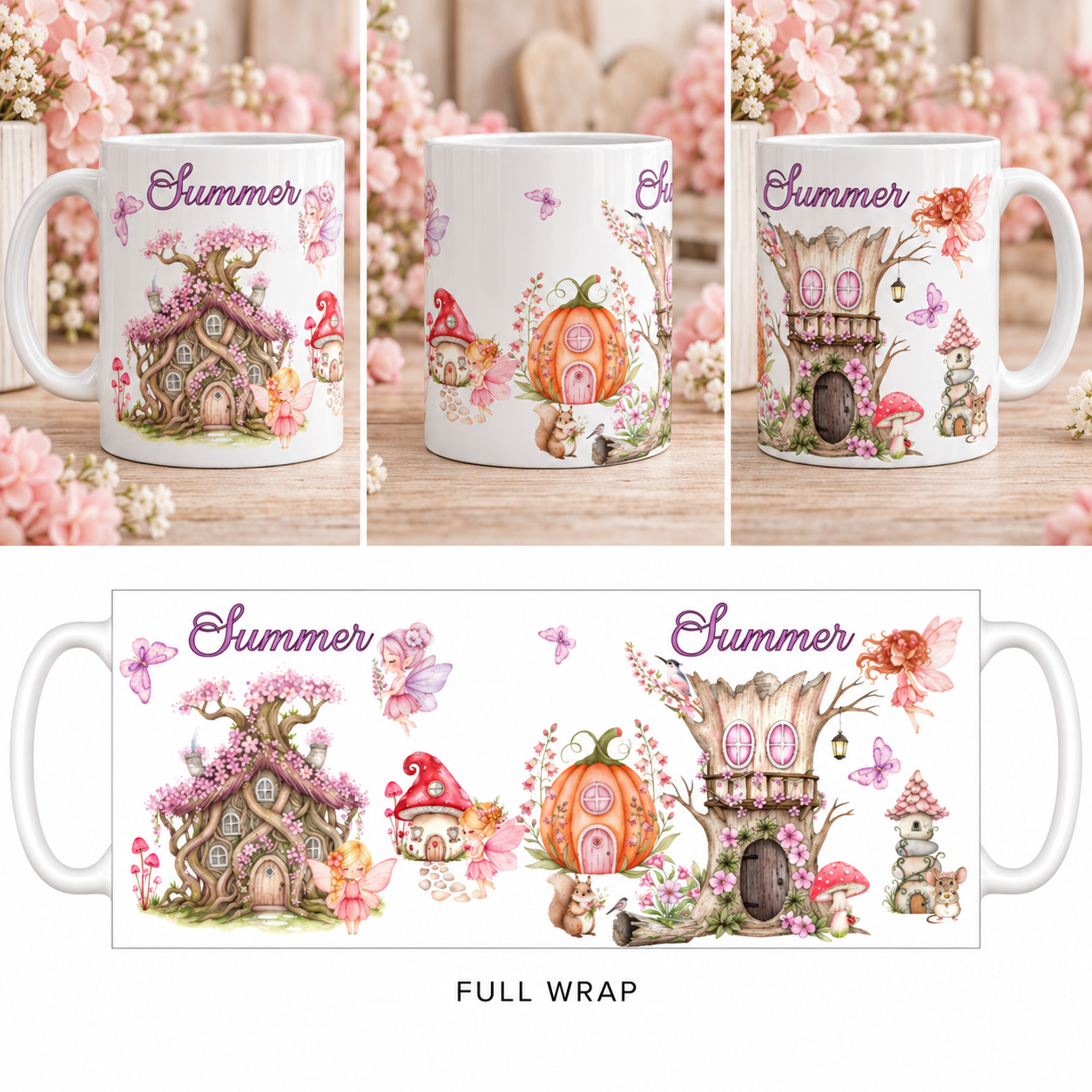 Personalised Fairy Garden Mug
