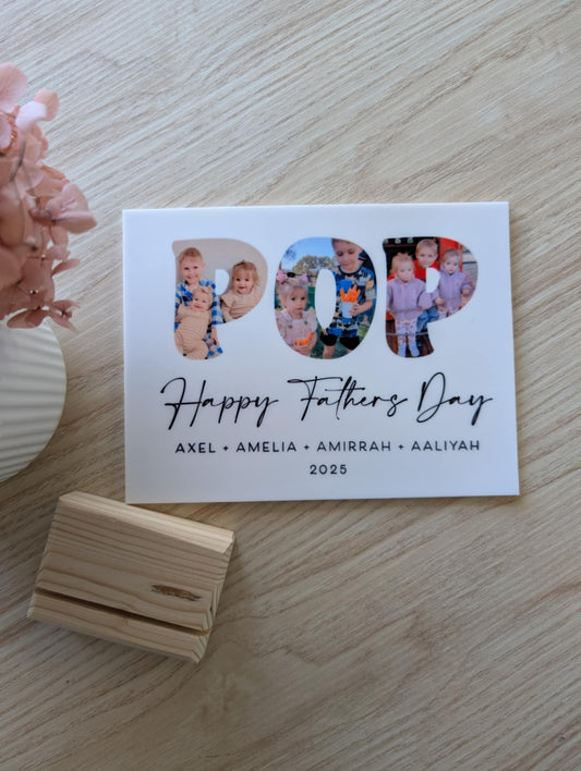 Happy Father's Day Plaque