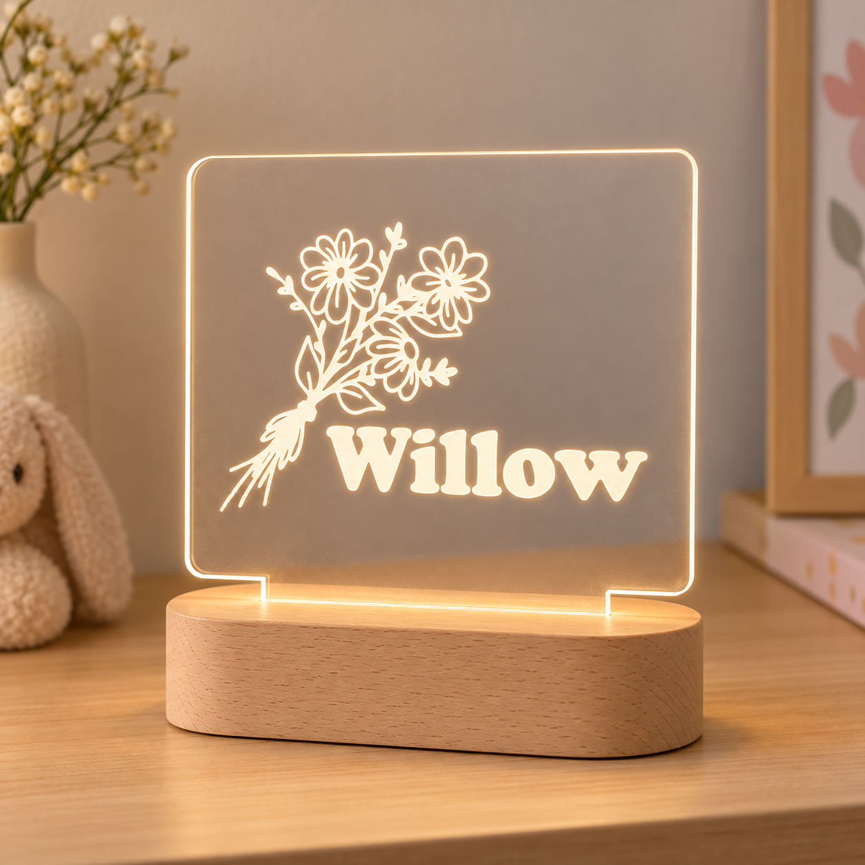 Personalised LED Night Lights