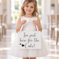 I'm just here for the cake Page Boy / Flower Girl Wedding Sign