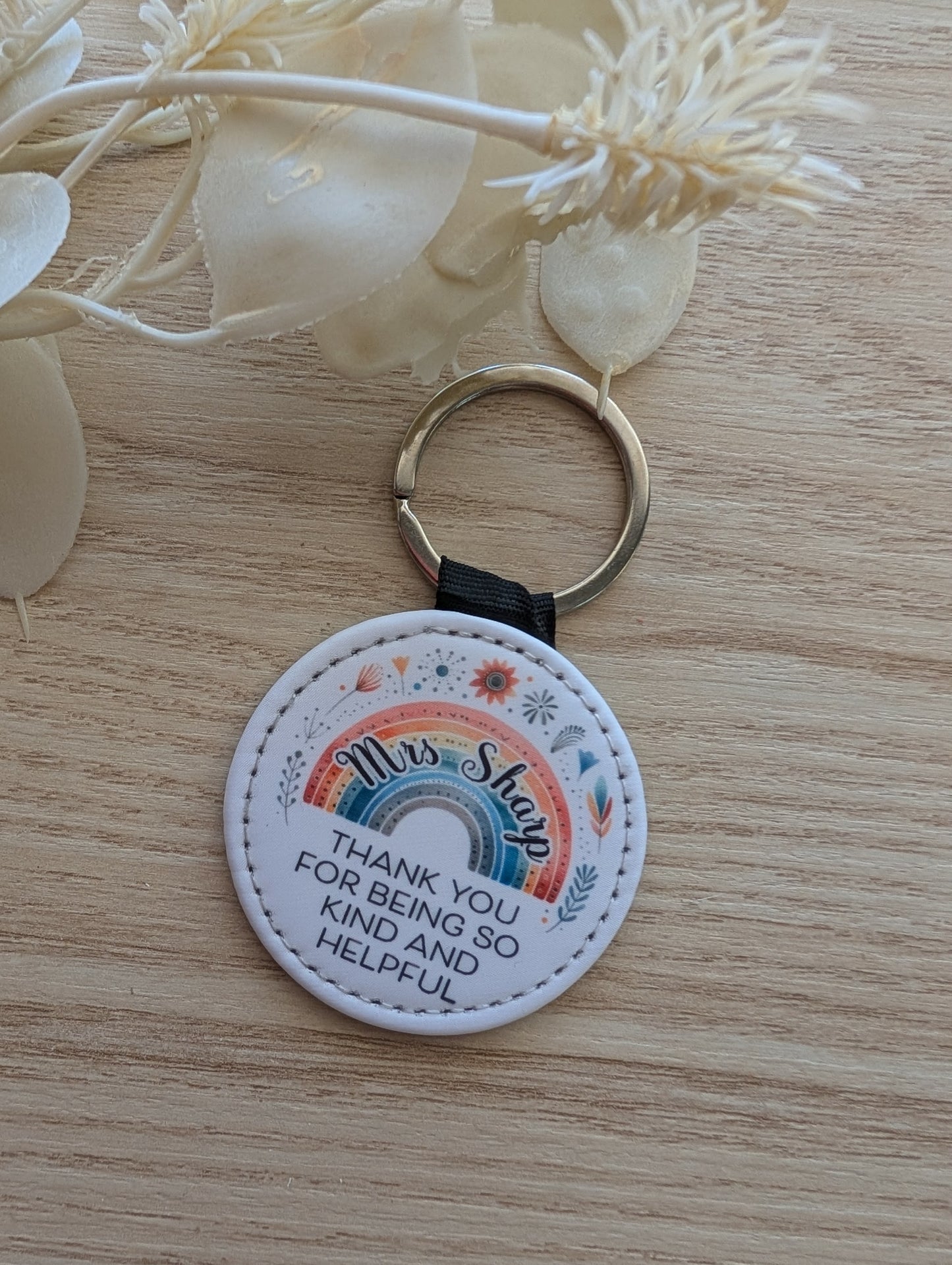 Kind and Helpful Keyring