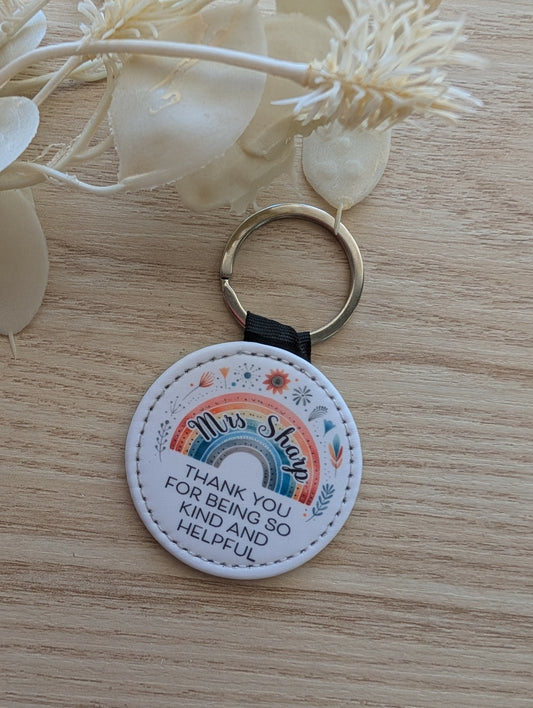 Kind and Helpful Keyring