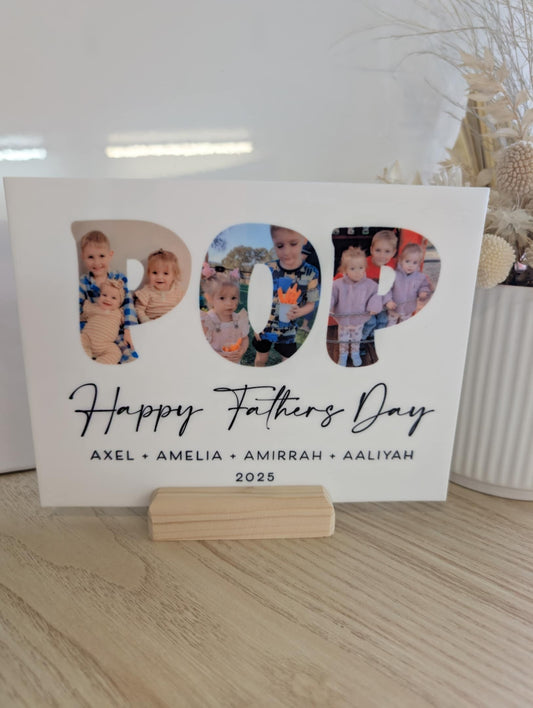 Happy Father's Day Plaque