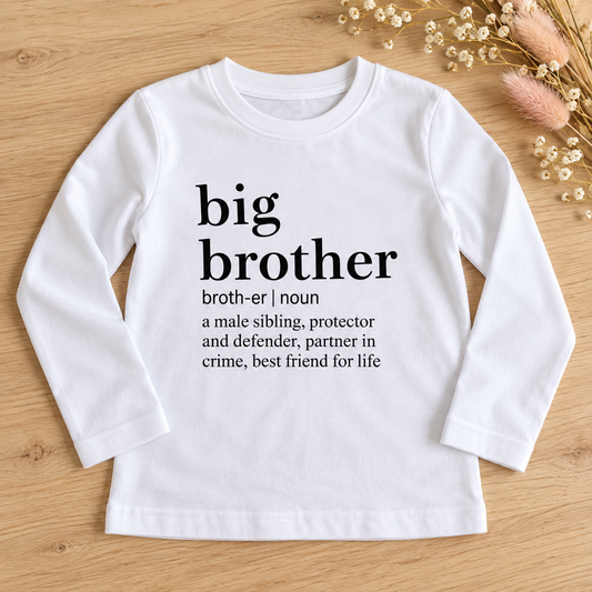 Big Brother / Big Sister Definition Shirt