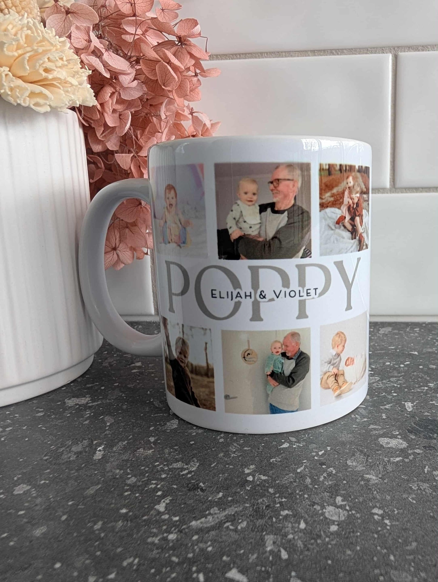 Father's Day Mug 6 Photo Design