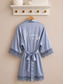 Personalised Satin Lace Robe
