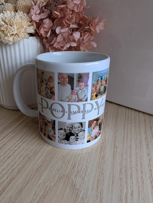 Father's Day Mug 6 Photo Design
