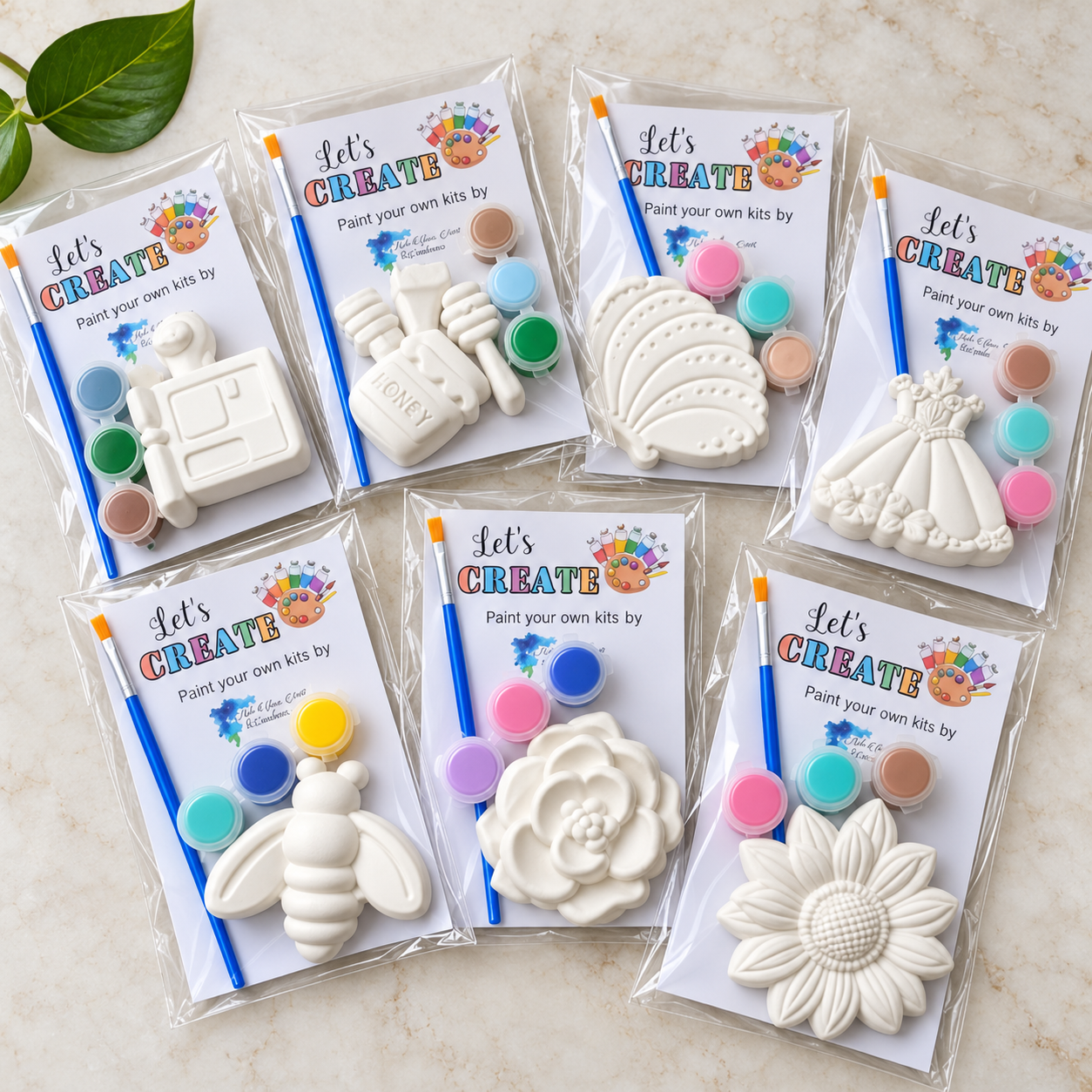 Plaster Painting Kits - Lucky Dip Bundle