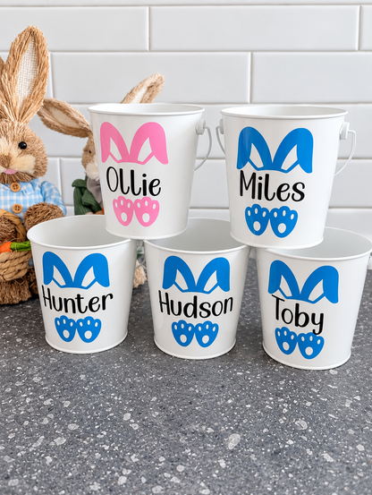 Personalised Easter Bunny Buckets