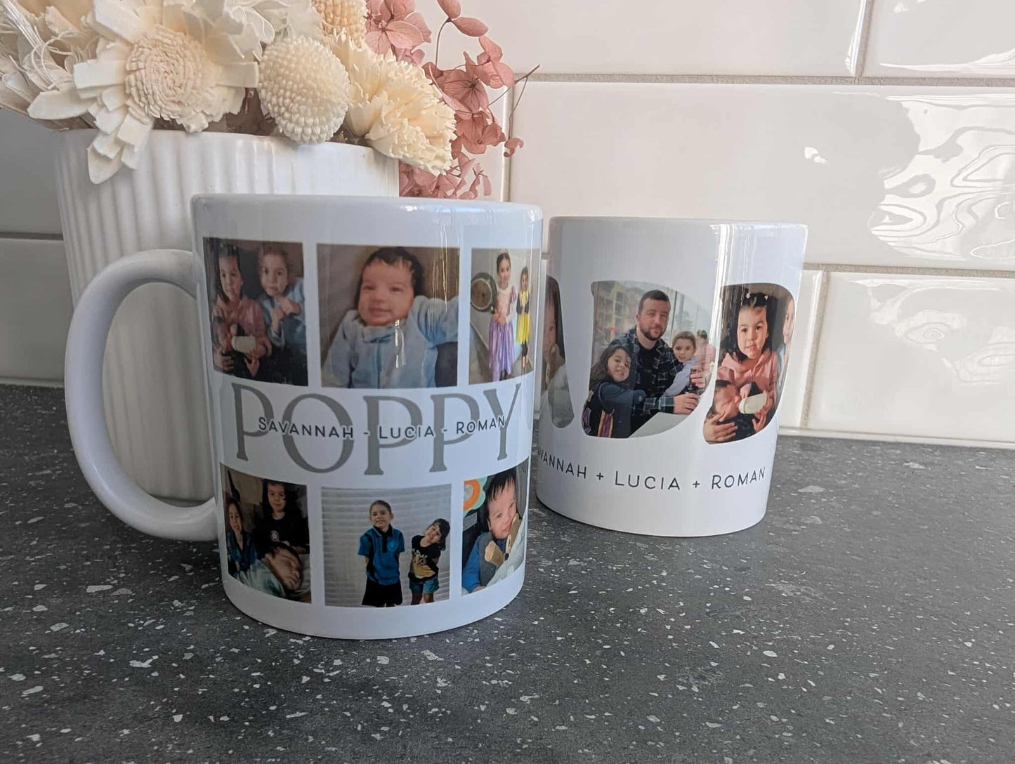 Father's Day Mug 6 Photo Design
