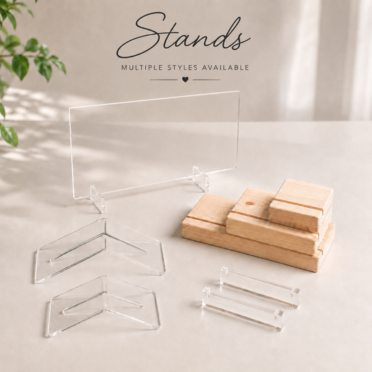 Sign Display Stands – Add-On