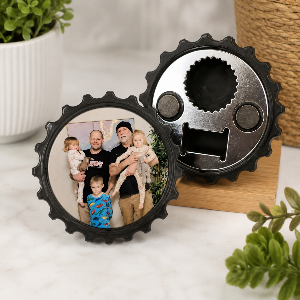 Personalised Photo Magnetic Bottle Opener