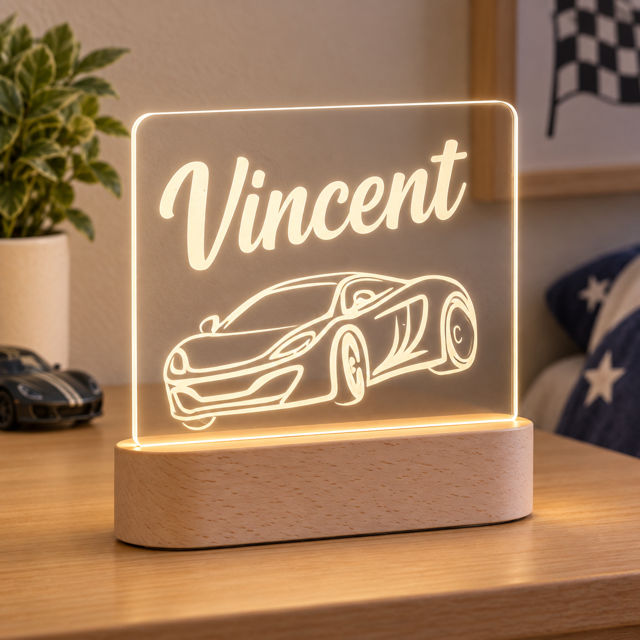 Personalised LED Night Lights