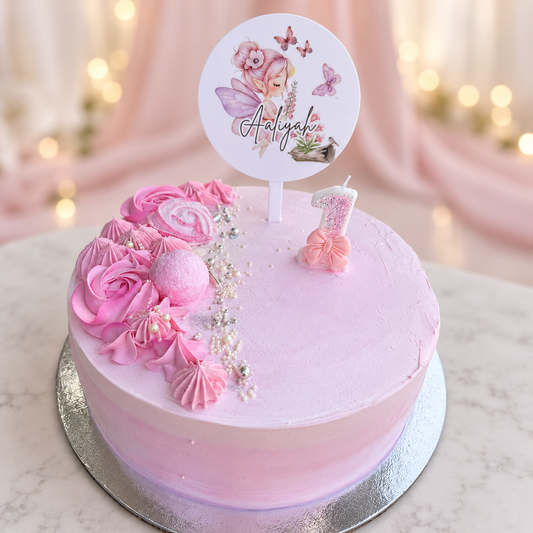 Personalised Fairy Cake Topper