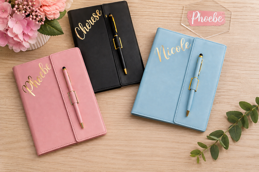Personalised A5 Notebook & Pen Set